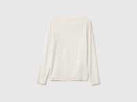 T-shirt para usar por baixo do casaco em seda mista - ucb_image_FS
