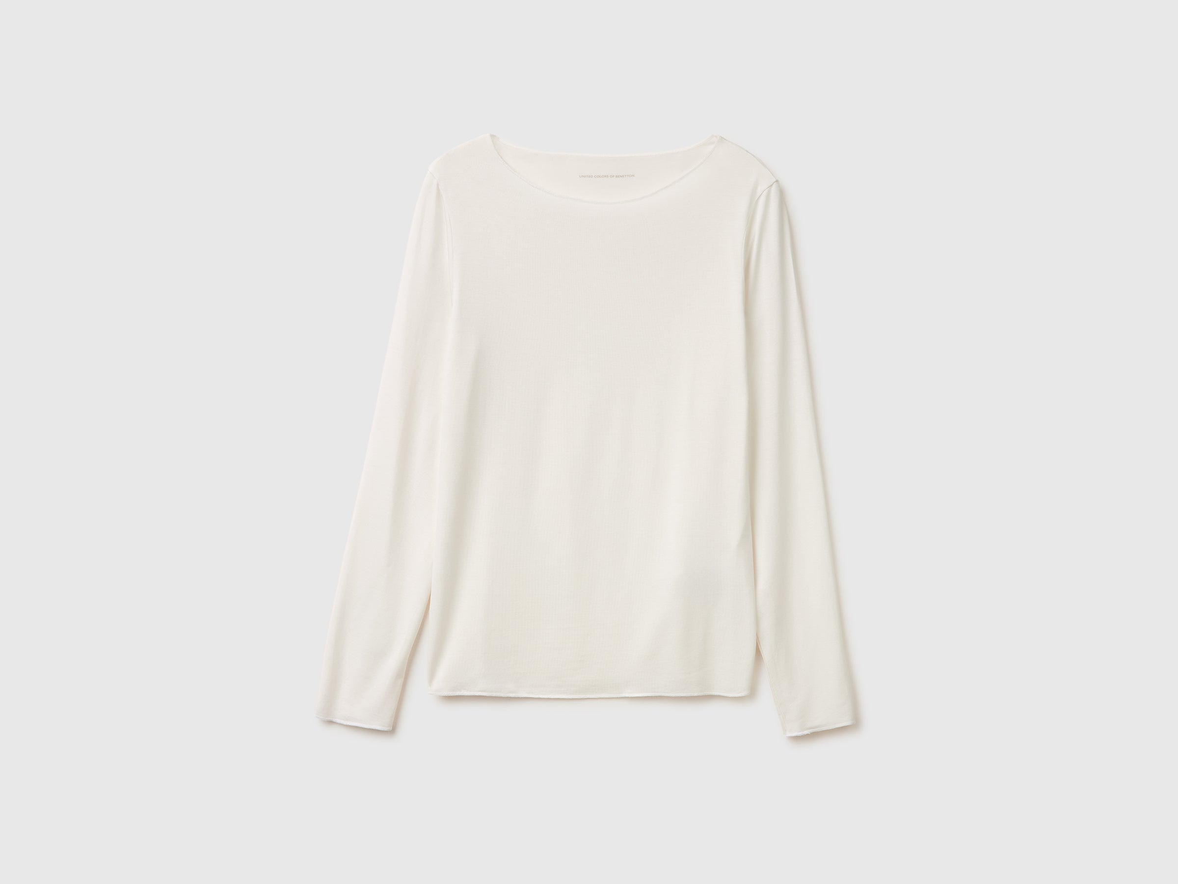 T-shirt para usar por baixo do casaco em seda mista - ucb_image_FS