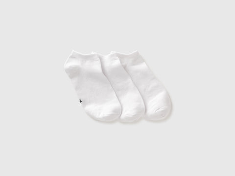 Three pairs of plain short socks - ucb_image_FS