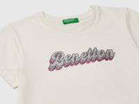 T-shirt with glitter print - ucb_image_DS1