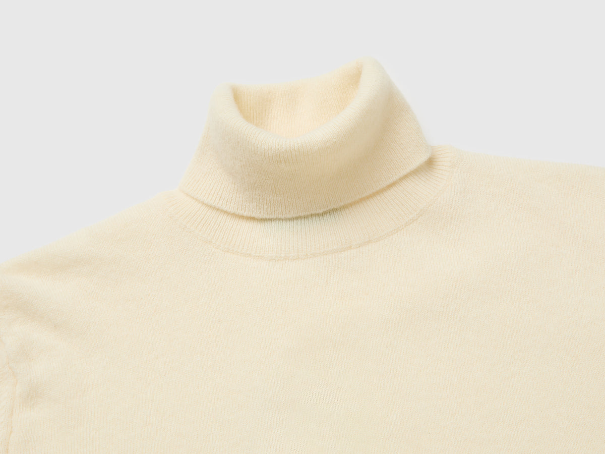 Camisola de gola alta 100% lã Merino - ucb_image_DS1