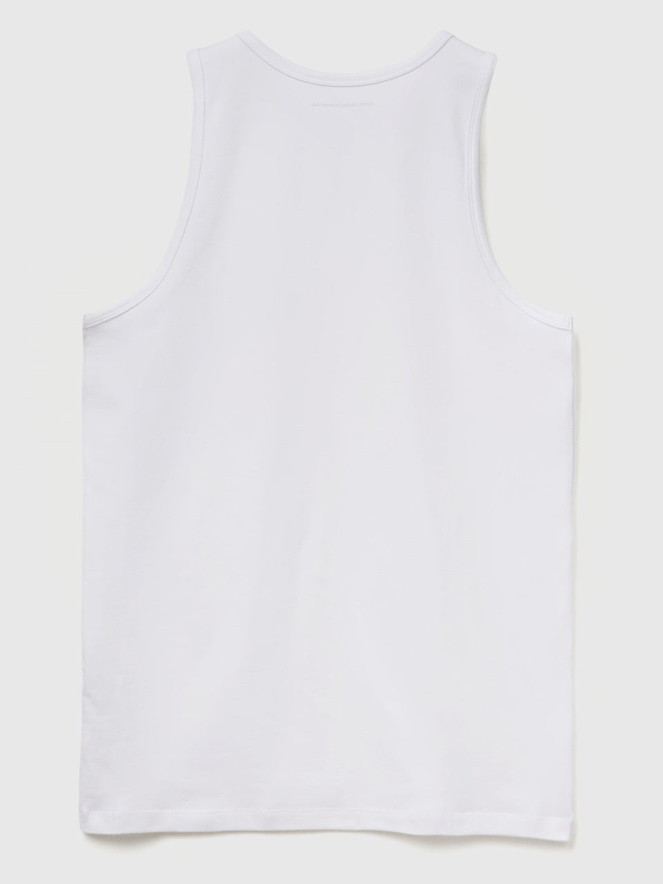 T-shirt sem mangas de roupa interior em algodão orgânico stretch - ucb_image_BS