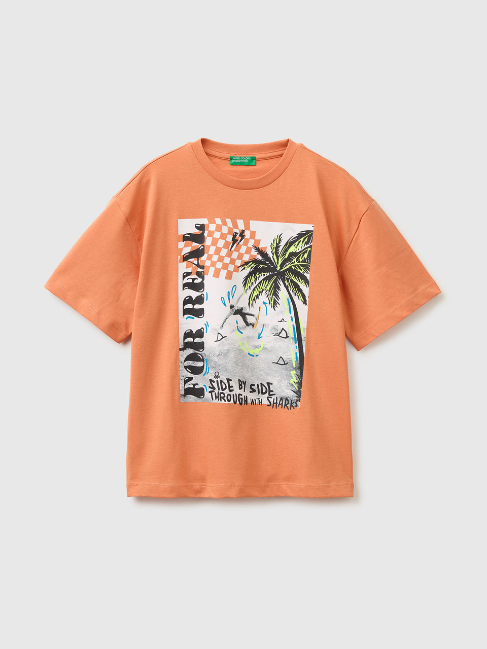 Oversized T-shirt with photographic print - ucb_image_FS