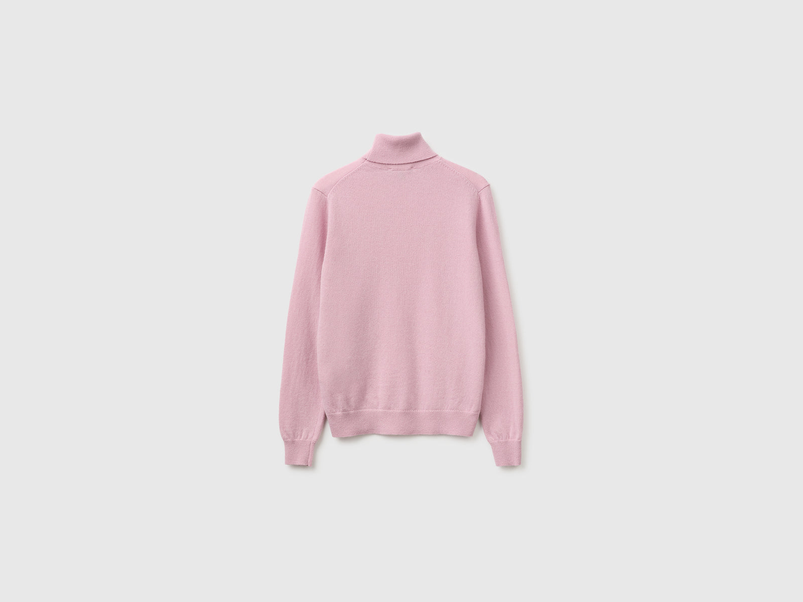 Camisola de gola alta lilás em pura lã Merino - ucb_image_BS