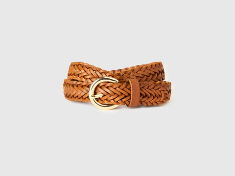 Braided leather belt - ucb_image_FS