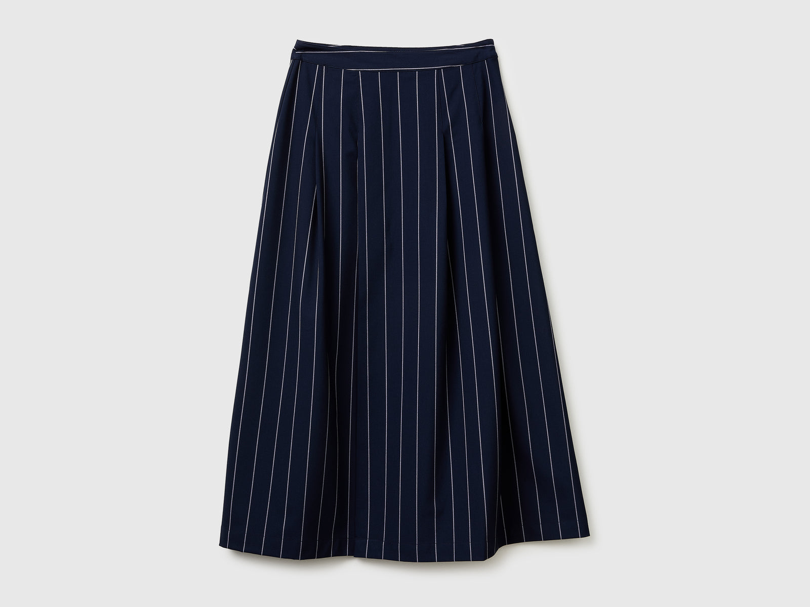 Pinstriped skirt with slit - ucb_image_FS