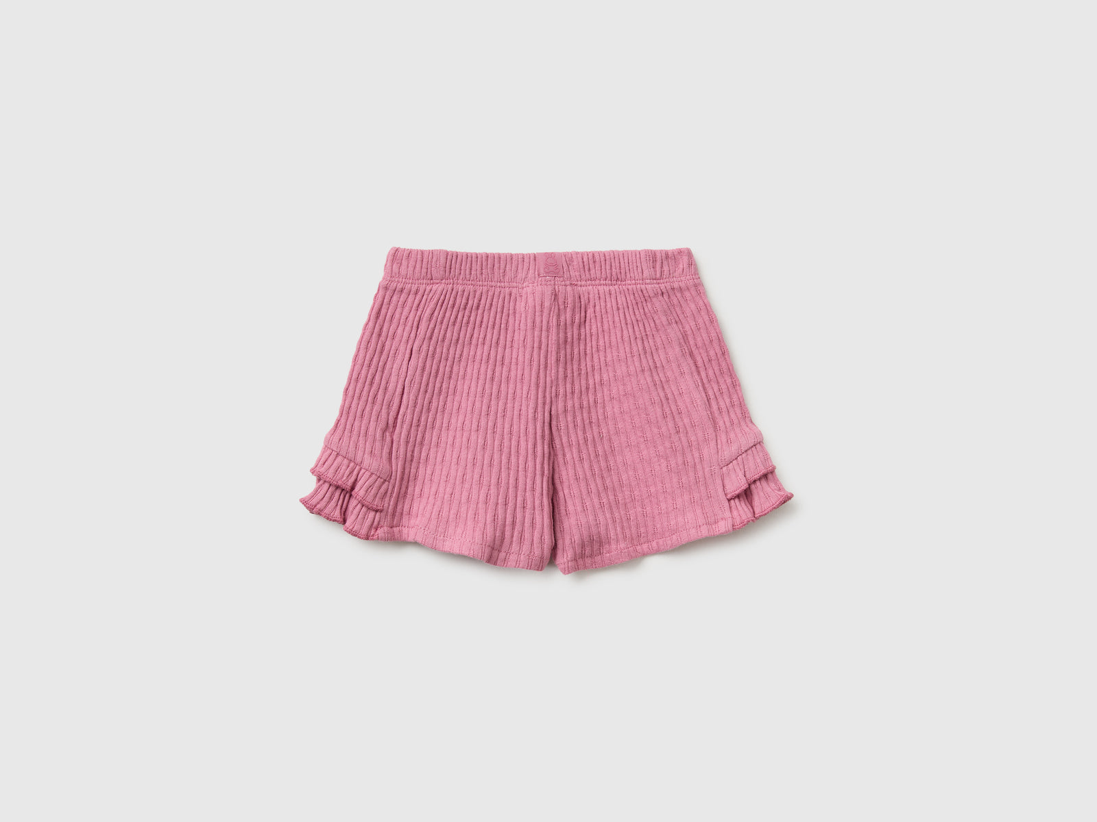 Pure cotton shorts with ruffles - ucb_image_BS