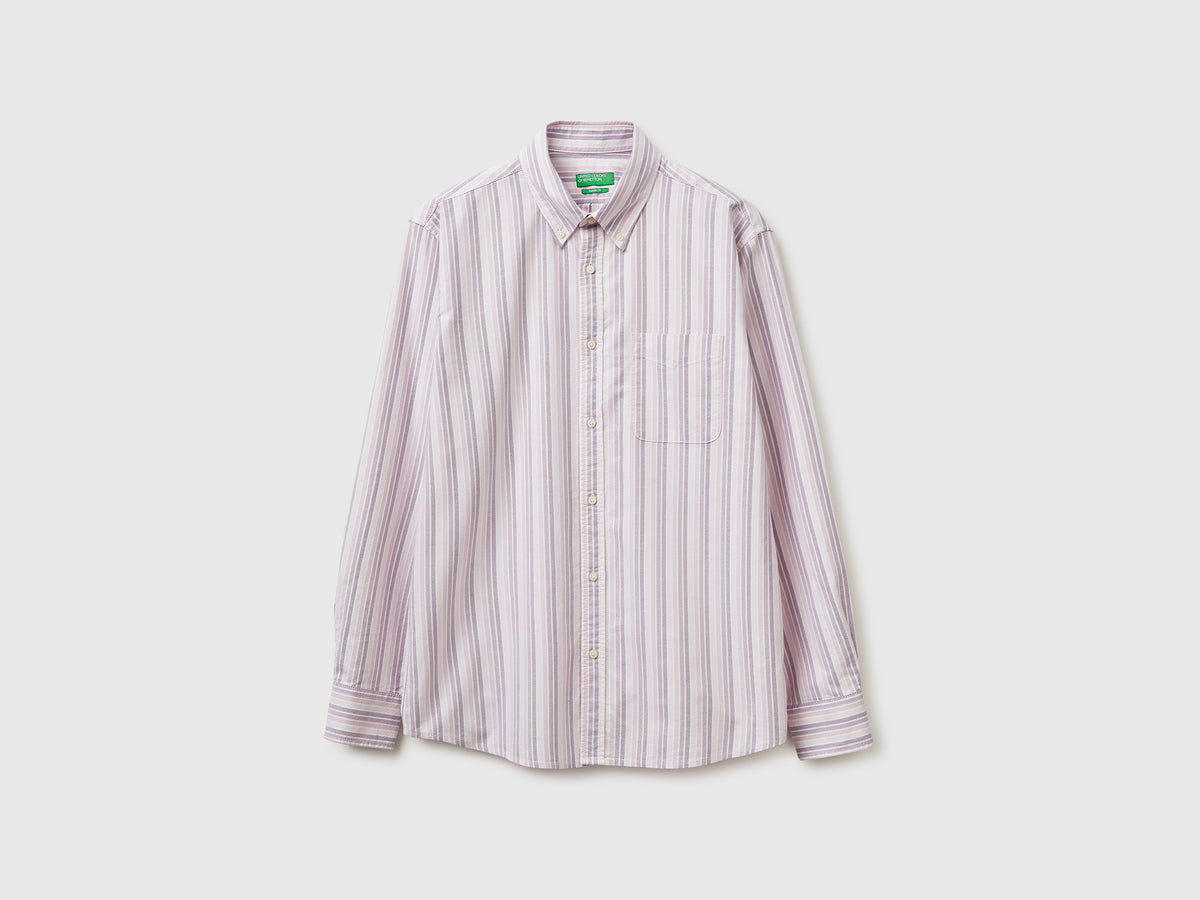 Red striped button-down shirt - ucb_image_FS