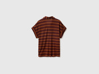 Striped polo-neck T-shirt - ucb_image_BS