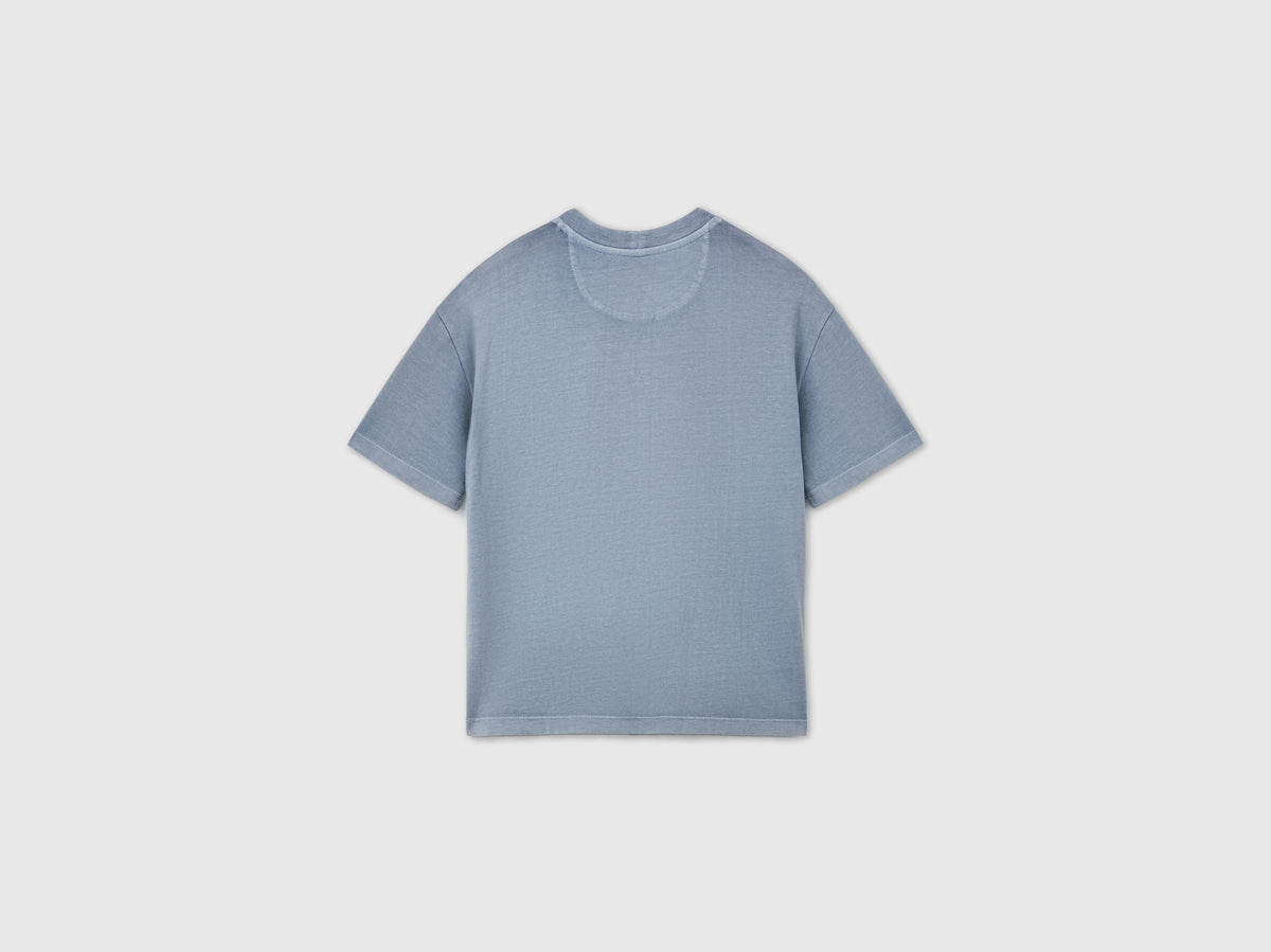 T-shirt lavagem vintage com estampa western - ucb_image_BS