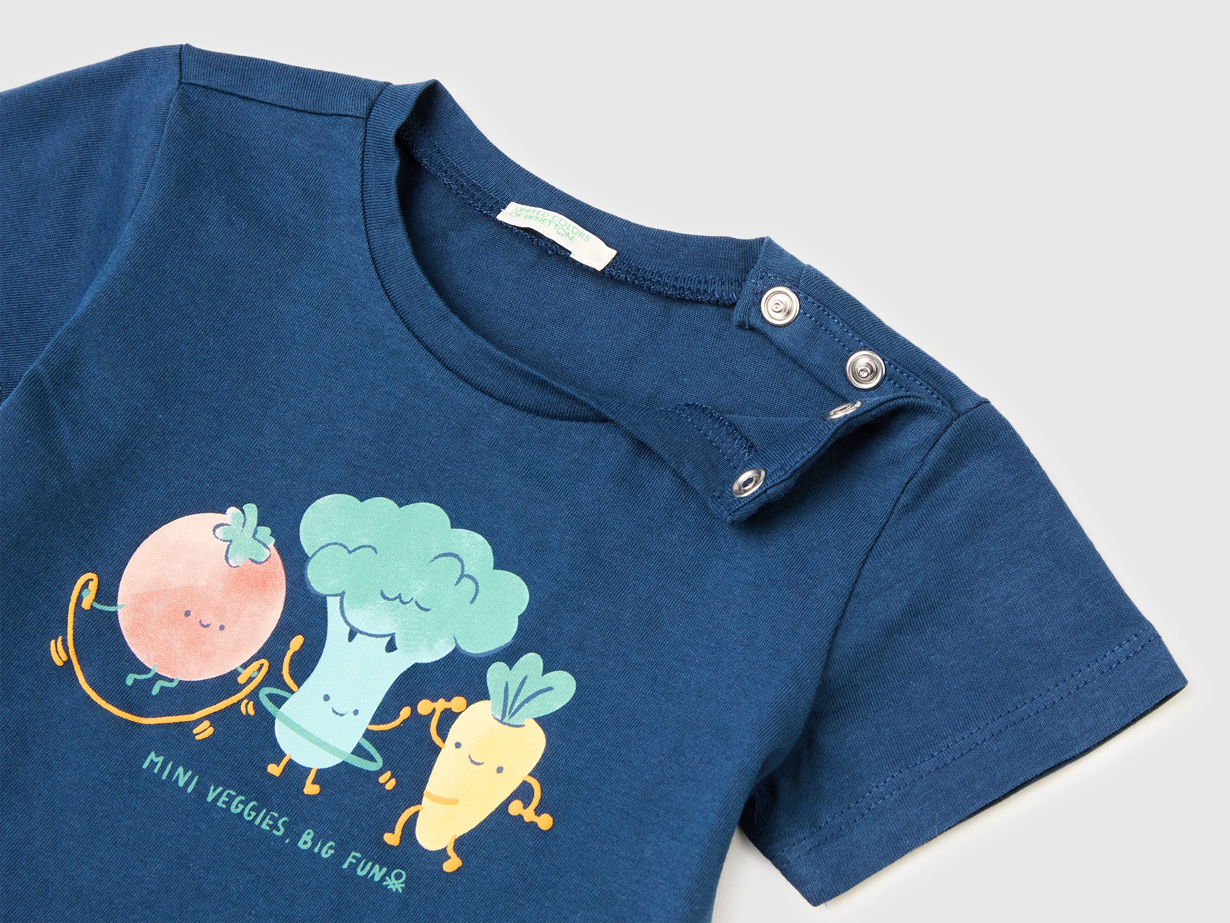 Organic cotton T-shirt with print - ucb_image_DS1