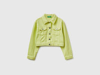 Cropped cotton jacket - ucb_image_FS