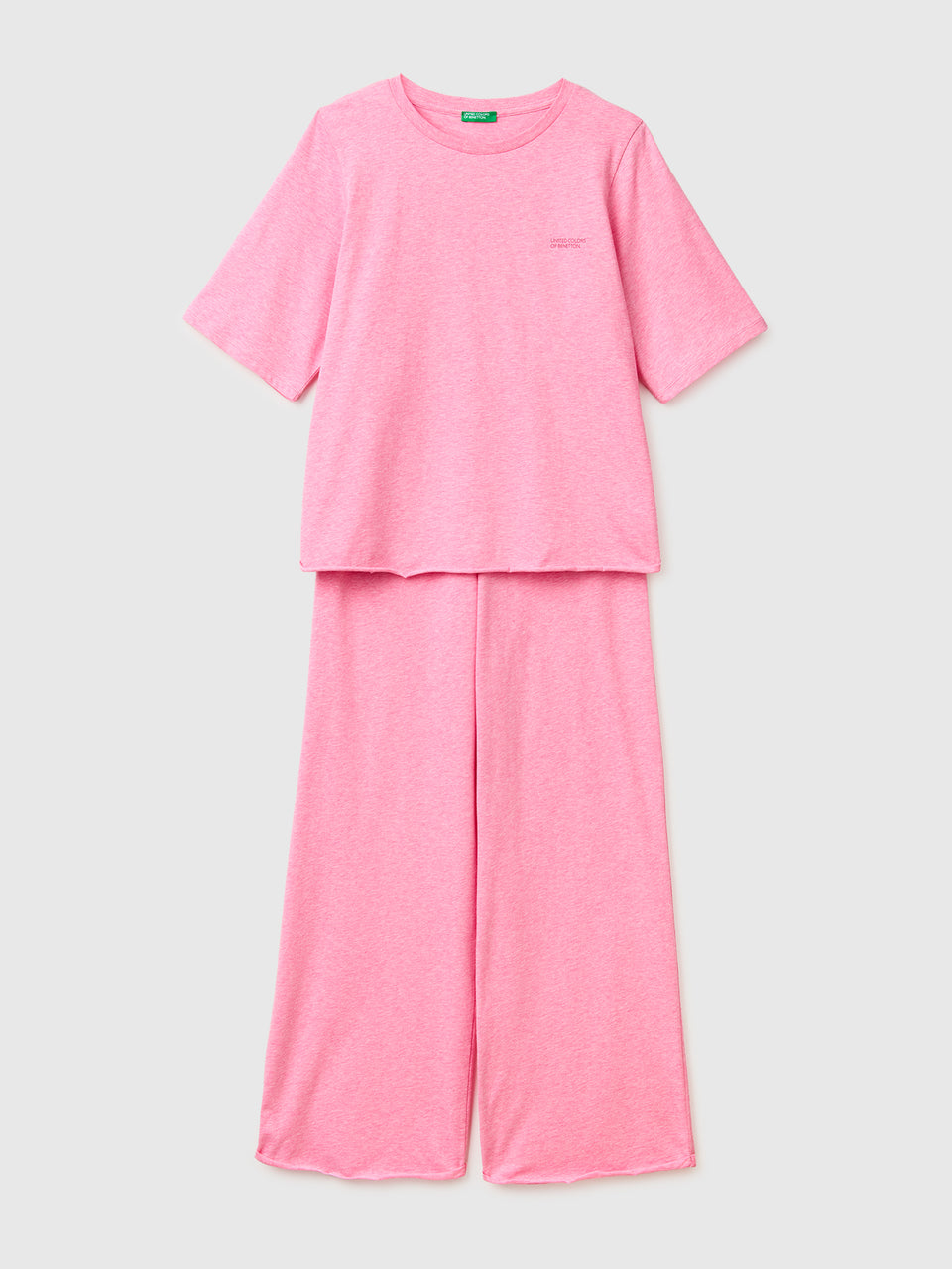 Lightweight melange cotton pyjamas - ucb_image_FS