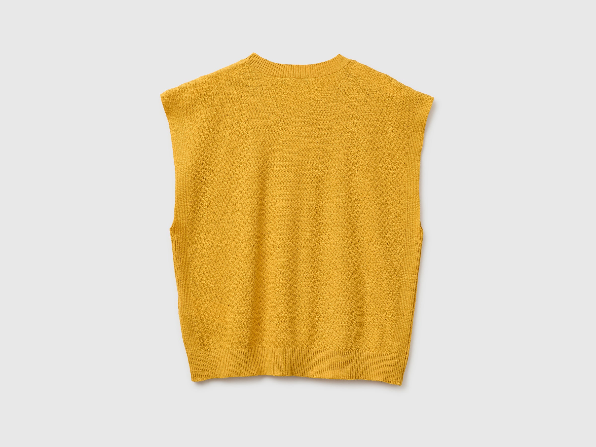 Camisola sem mangas em mistura de linho - ucb_image_BS