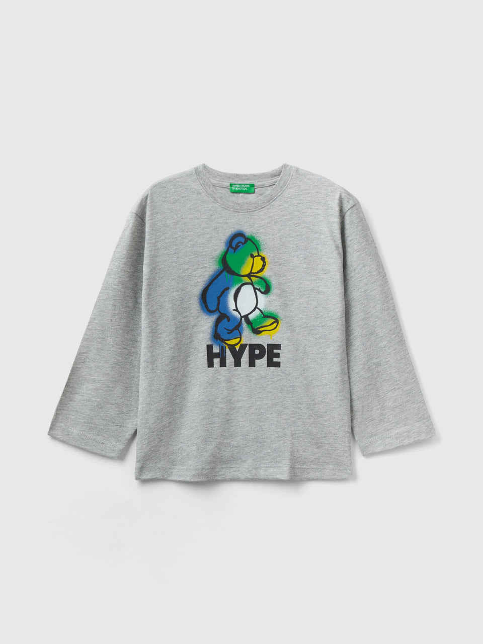 T-shirt de gola redonda com estampa - ucb_image_FS