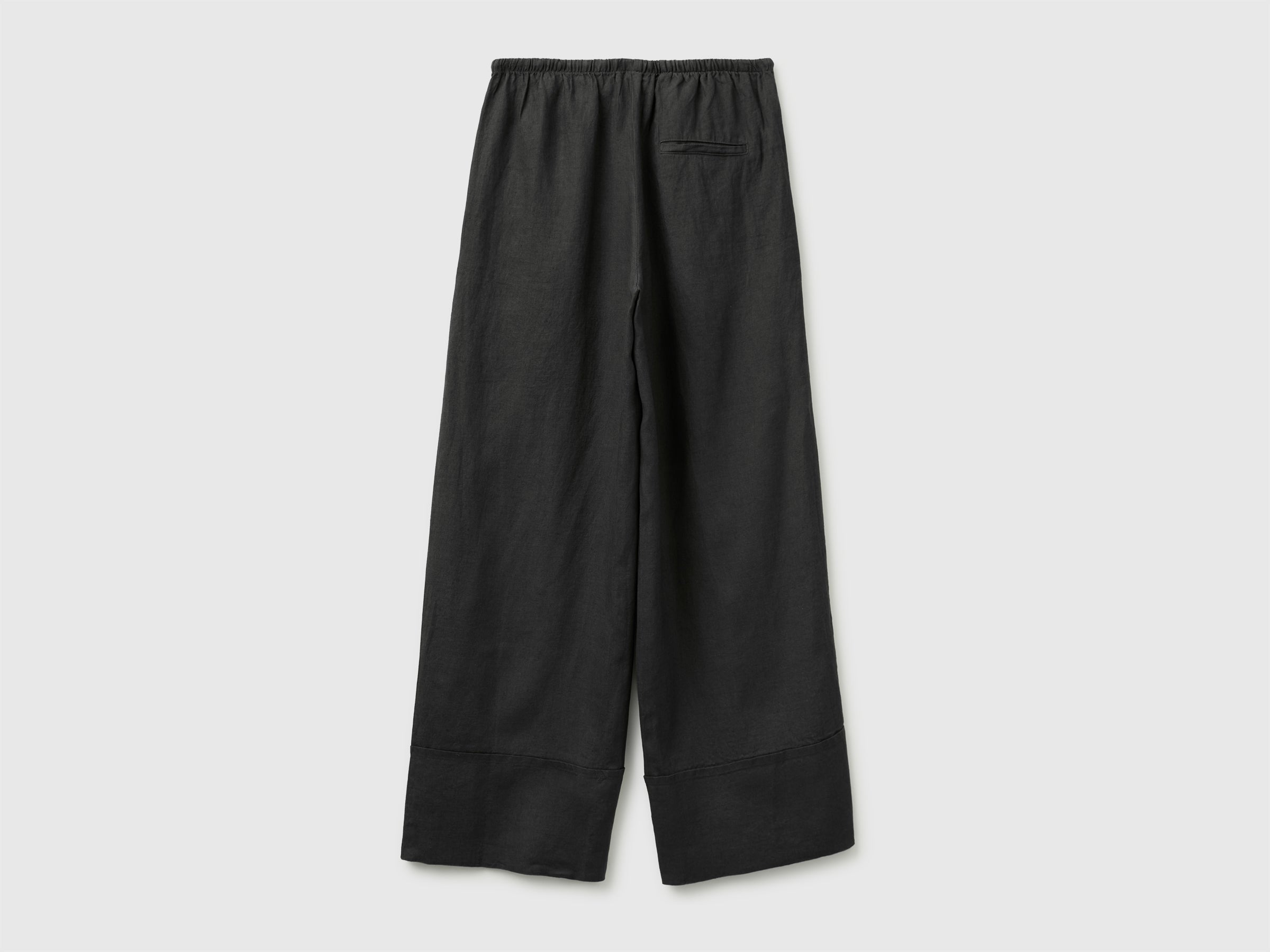 100% linen cuffed trousers - ucb_image_BS