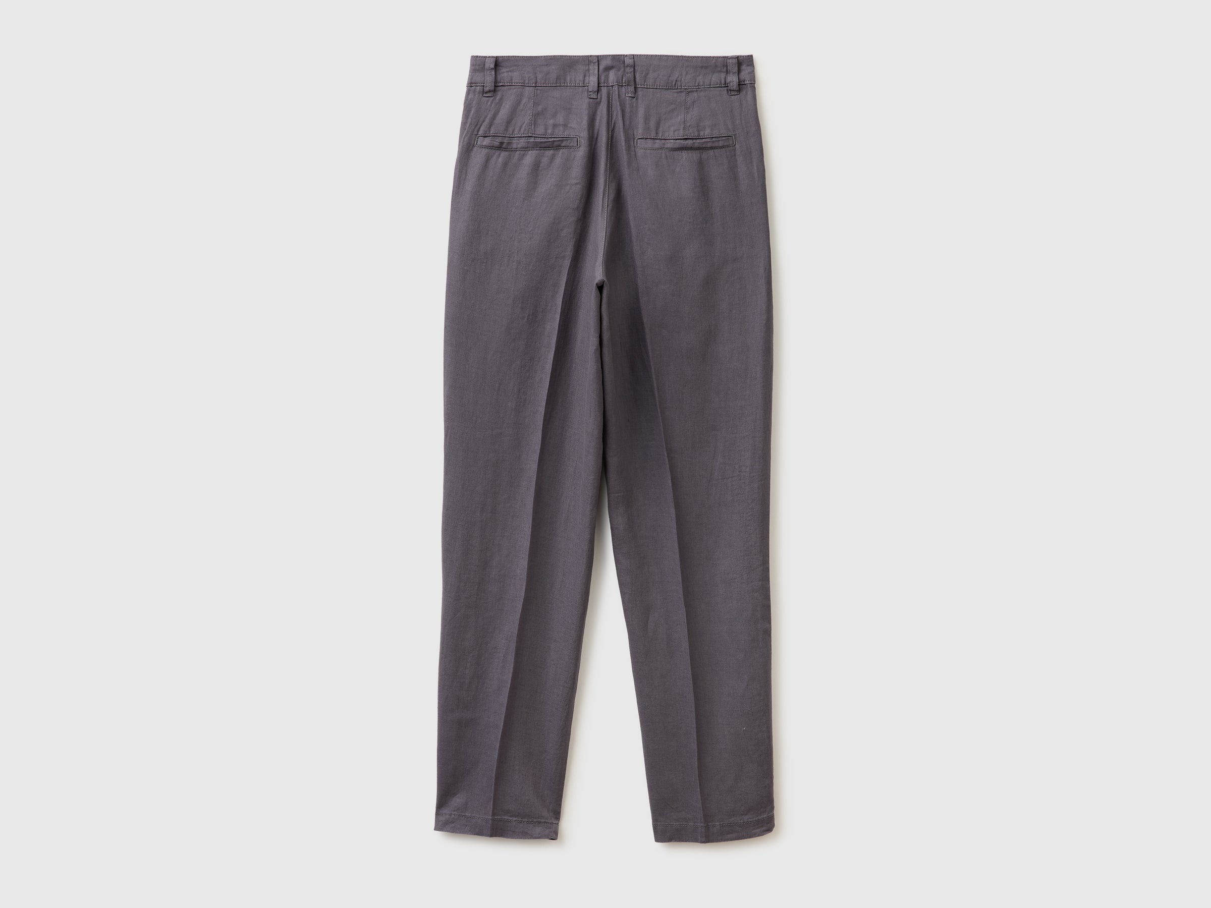 Chinos straight em puro linho - ucb_image_BS