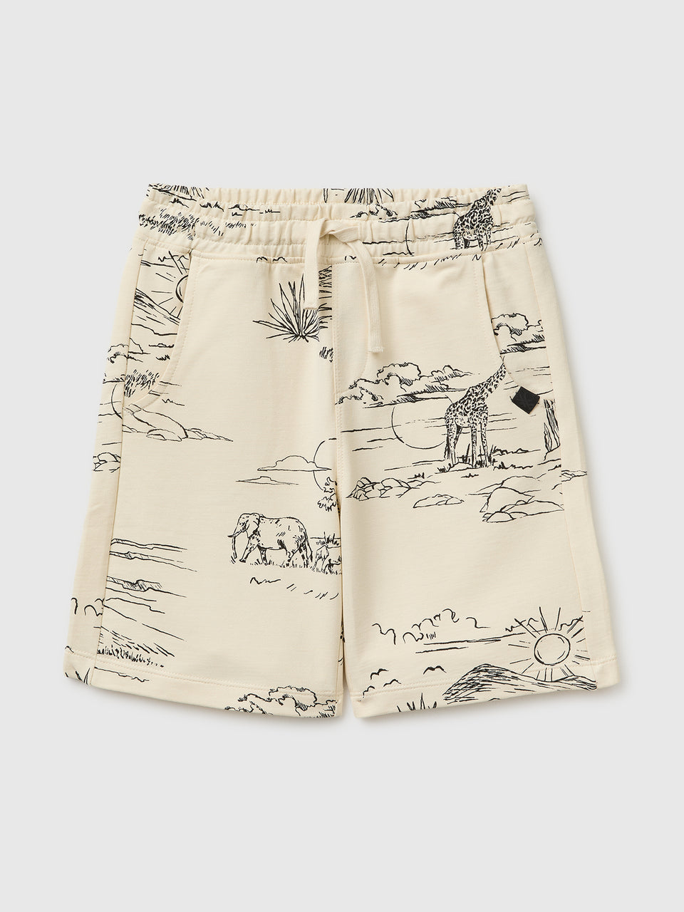 Printed sweatshirt Bermuda shorts - ucb_image_FS