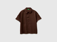 100% linen short-sleeved blouse - ucb_image_FS