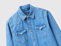 Camisa western de jeans claro - ucb_image_DS1