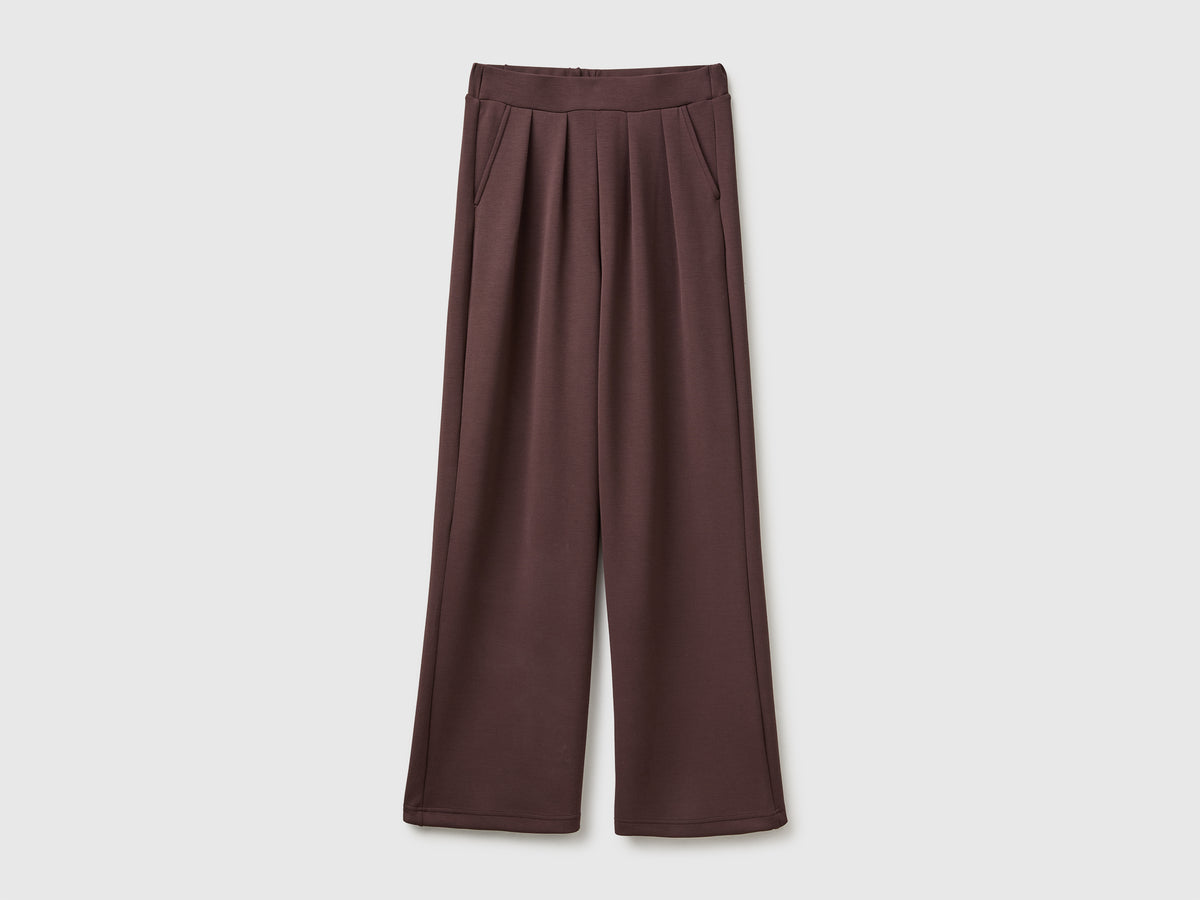 Calças em felpo fluidas - ucb_image_FS