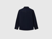 Camisa western de jeans escuro - ucb_image_BS