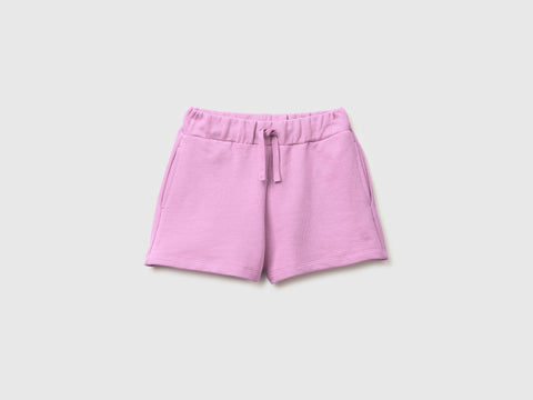 Shorts in sweat fabric with drawstring - ucb_image_FS