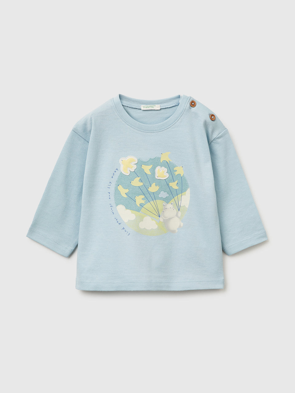 Organic cotton T-shirt with patch - ucb_image_FS
