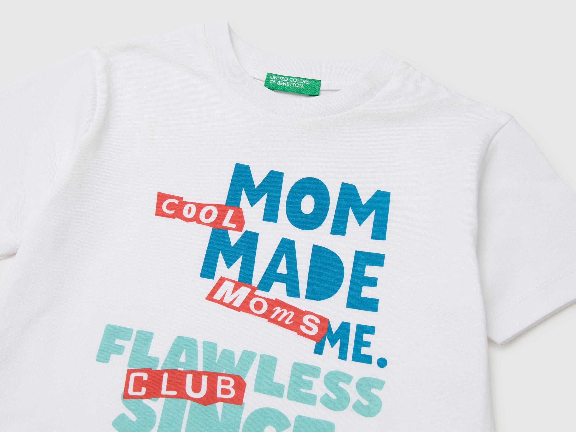 Crew neck T-shirt with print - ucb_image_DS1
