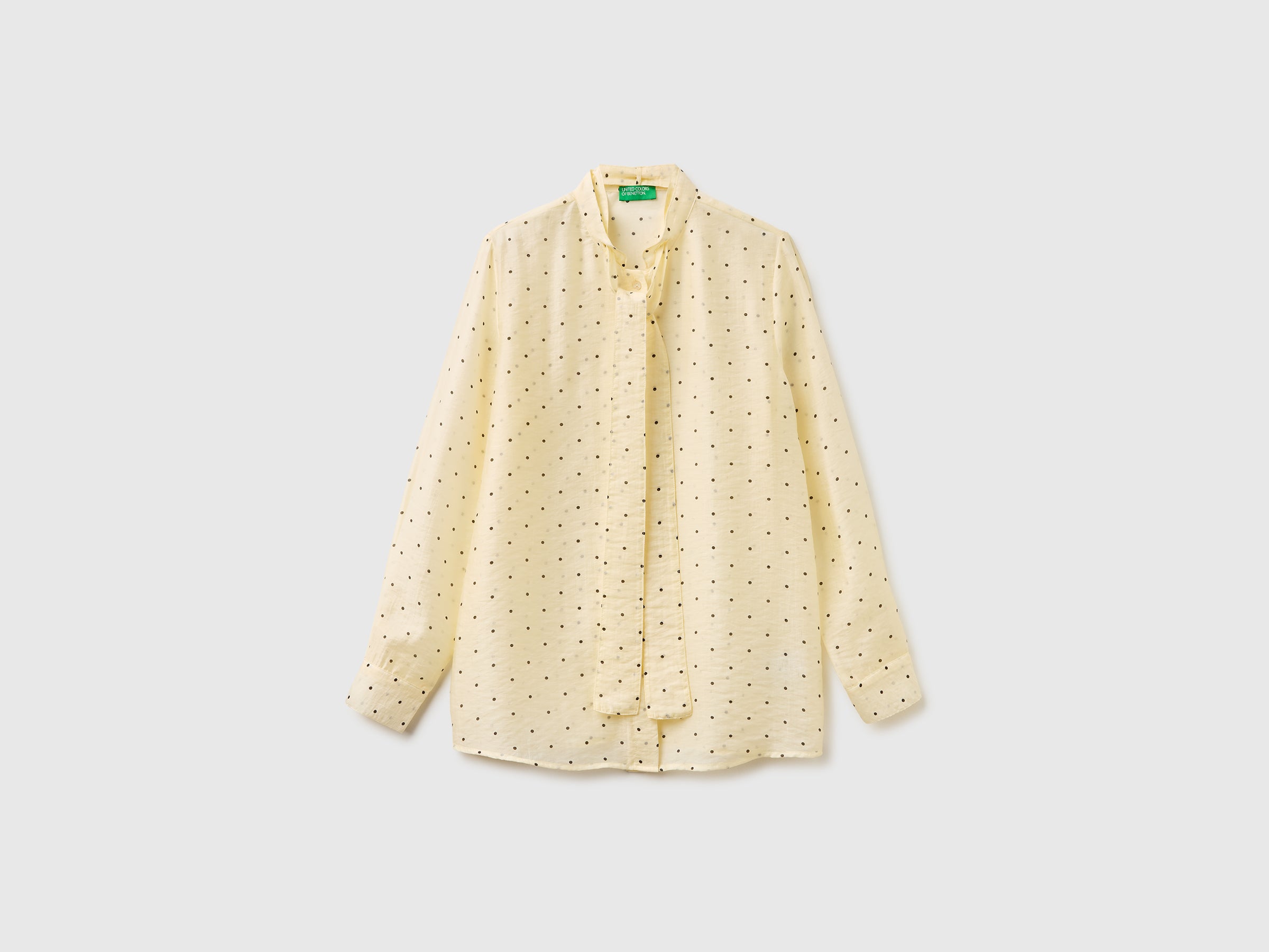 Flowy shirt with micro polka dots - ucb_image_FS