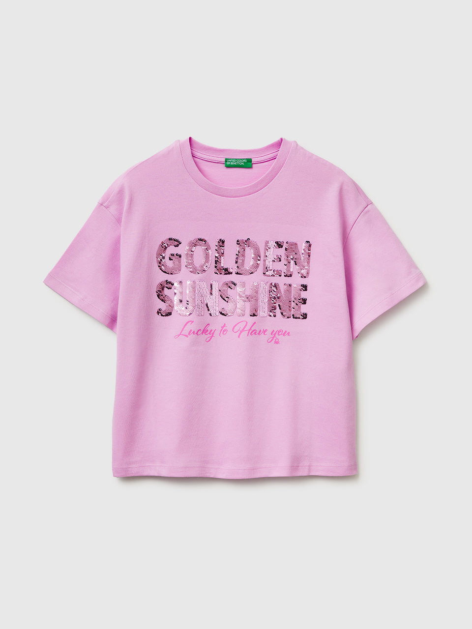 T-shirt with print and sequins - ucb_image_FS