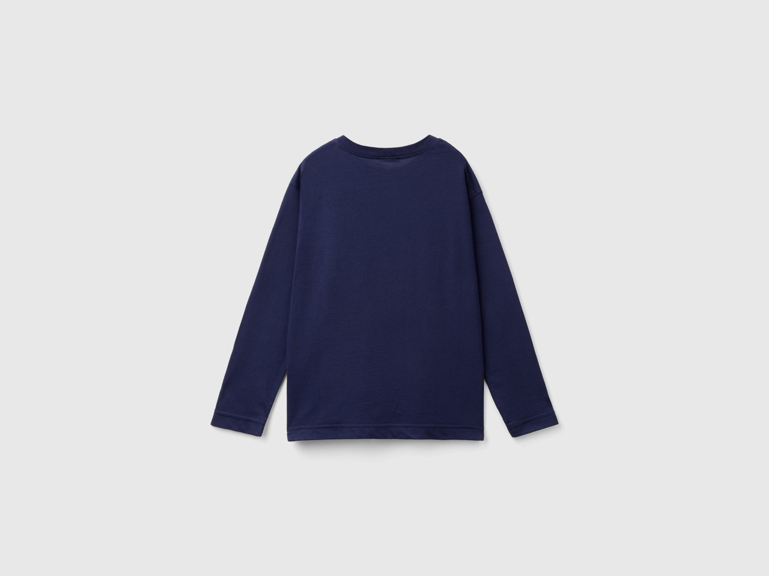Polo de manga comprida em algodão - ucb_image_BS
