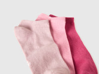 Three pairs of plain short socks - ucb_image_DS1