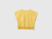 T-shirt with fringes and embroidery - ucb_image_BS