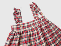 Vestido aos quadrados com folhos - ucb_image_DS1