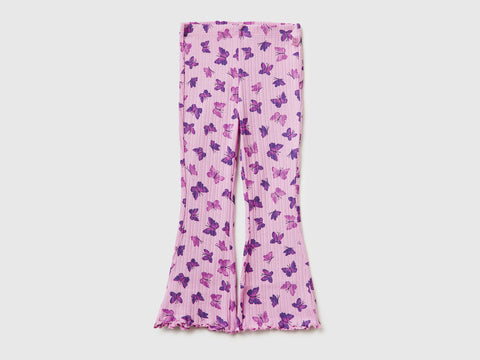 Ribbed printed leggings - ucb_image_FS