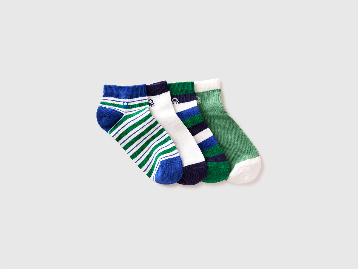 Four patterned short socks - ucb_image_FS