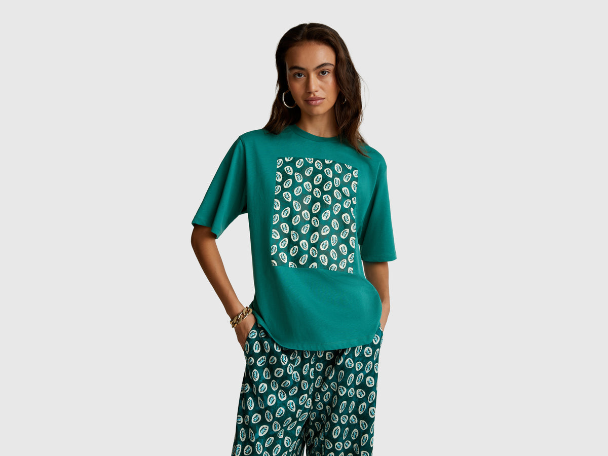 T-shirt com estampa bandana - ucb_image_F
