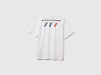 T-shirt relaxed fit com estampa à frente e atrás - ucb_image_BS