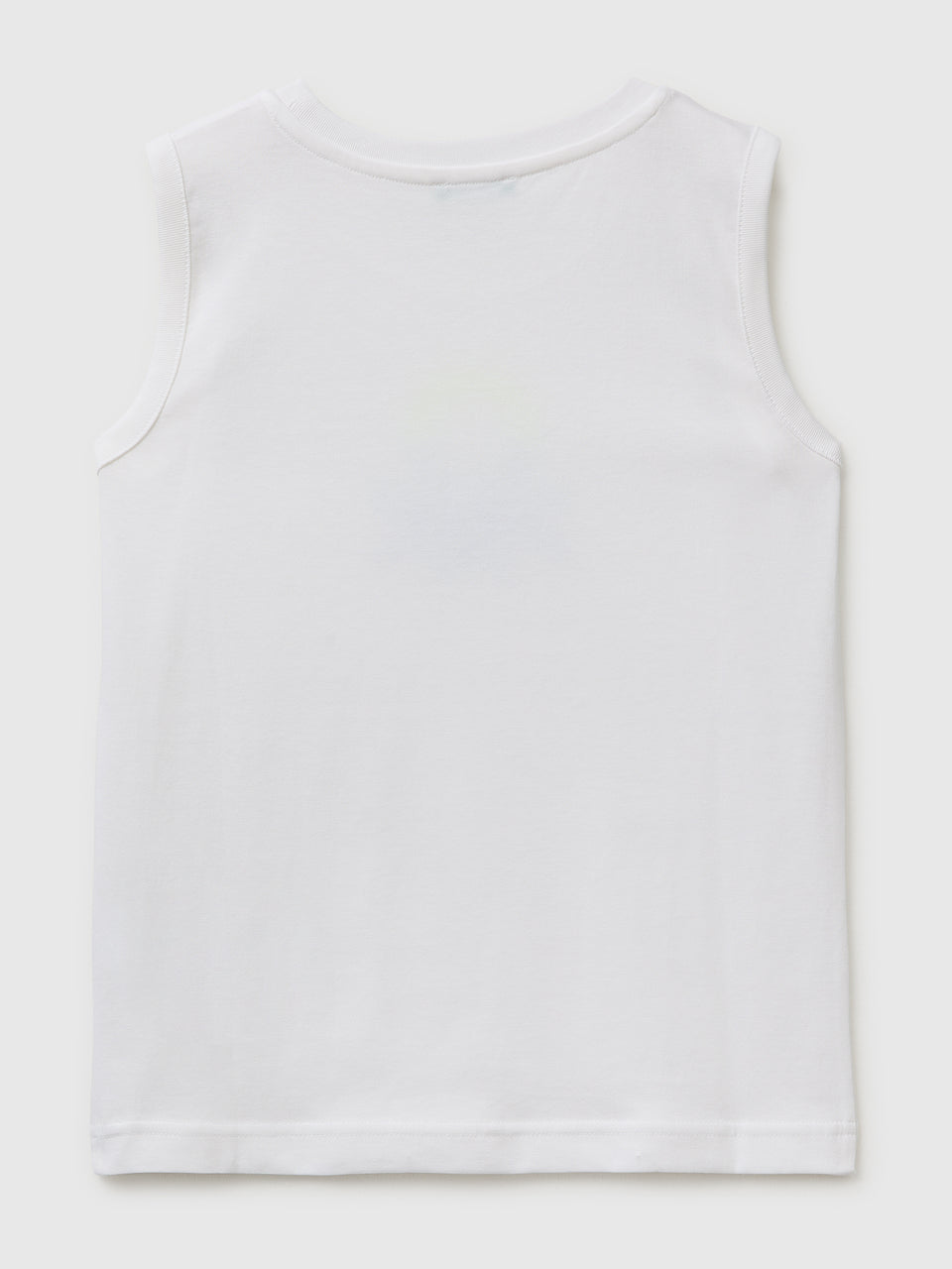 Organic cotton tank top with logo print - ucb_image_BS