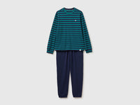Pijama comprido com logótipo em algodão stretch - ucb_image_FS