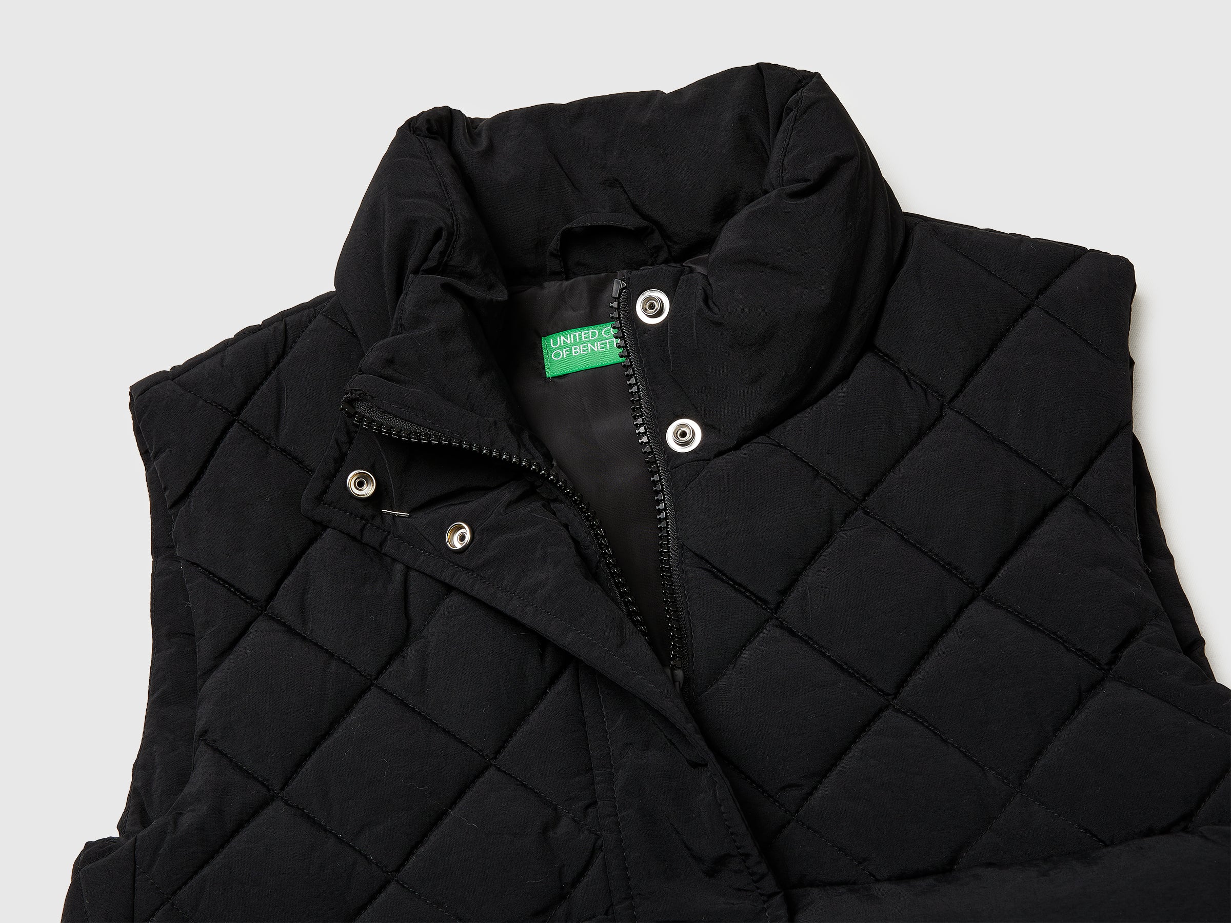 Padded vest with high collar - ucb_image_DS1