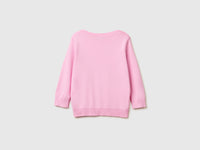 Pink sweater with boat neck - ucb_image_BS