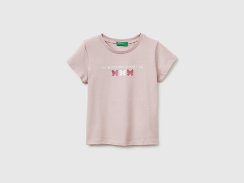 T-shirt with glitter print - ucb_image_FS