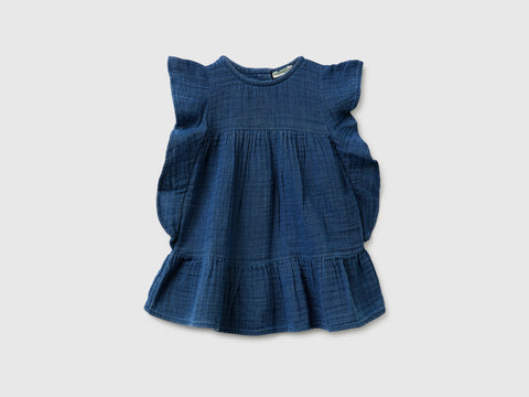 Gauze dress with ruffle - ucb_image_FS