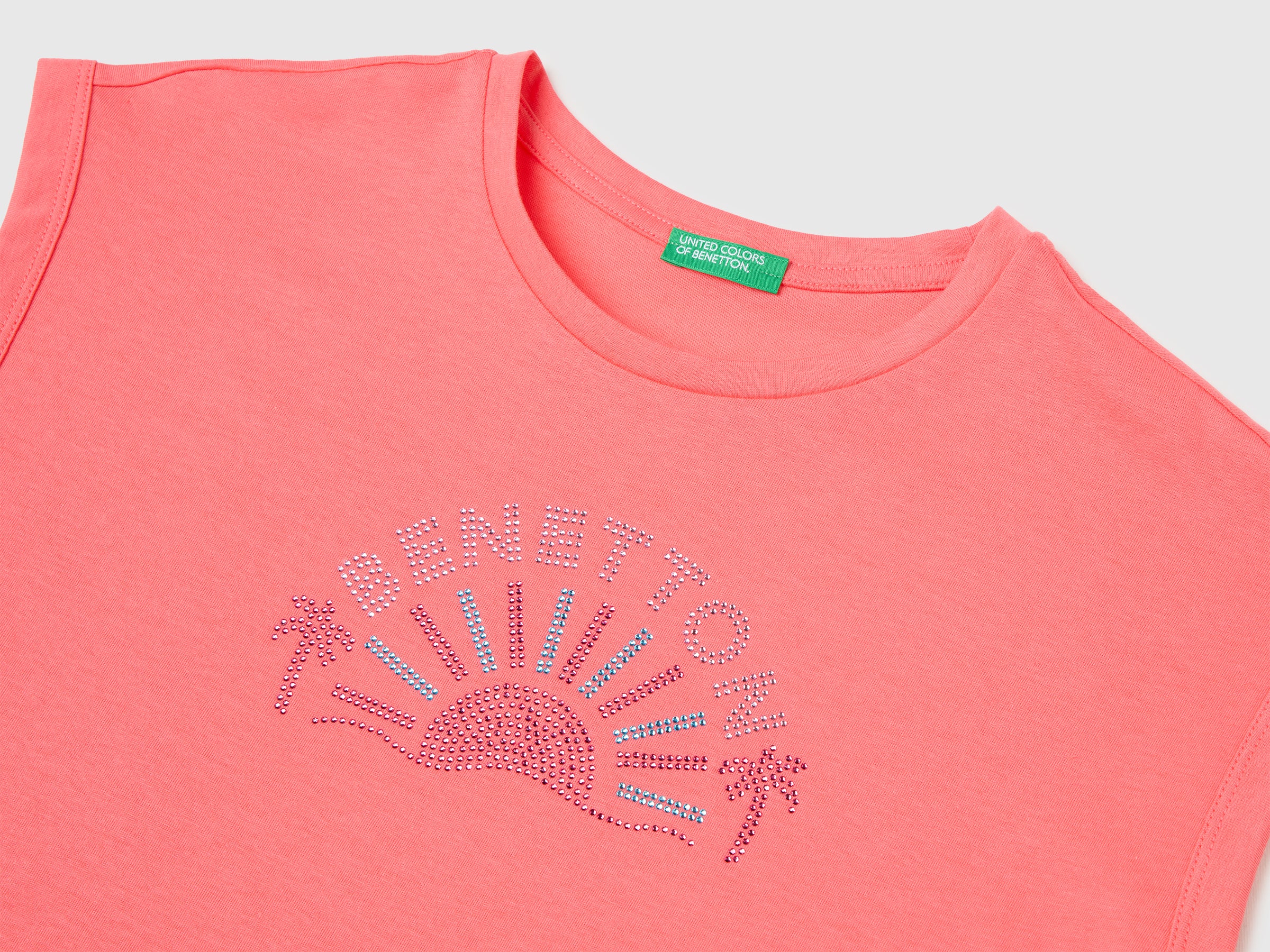T-shirt with rhinestones - ucb_image_DS1