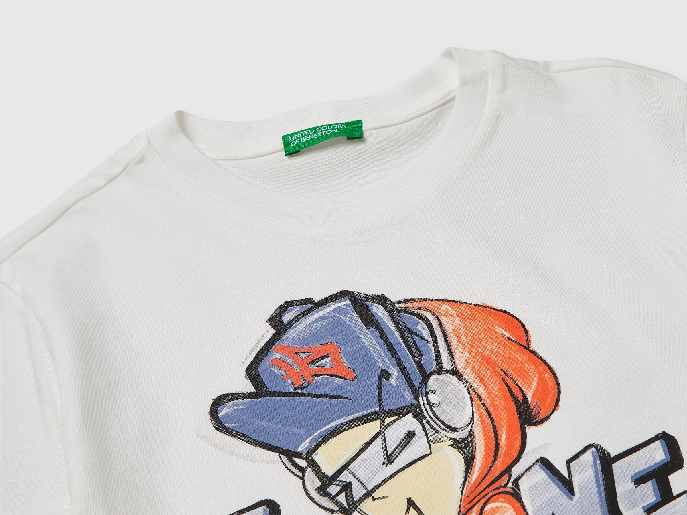 Organic cotton printed T-shirt - ucb_image_DS1