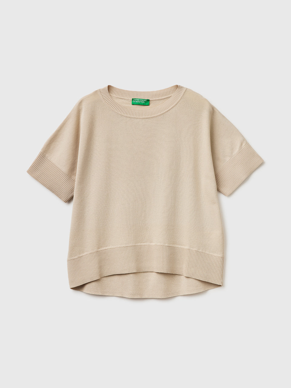 Premium cotton short-sleeved sweater - ucb_image_FS