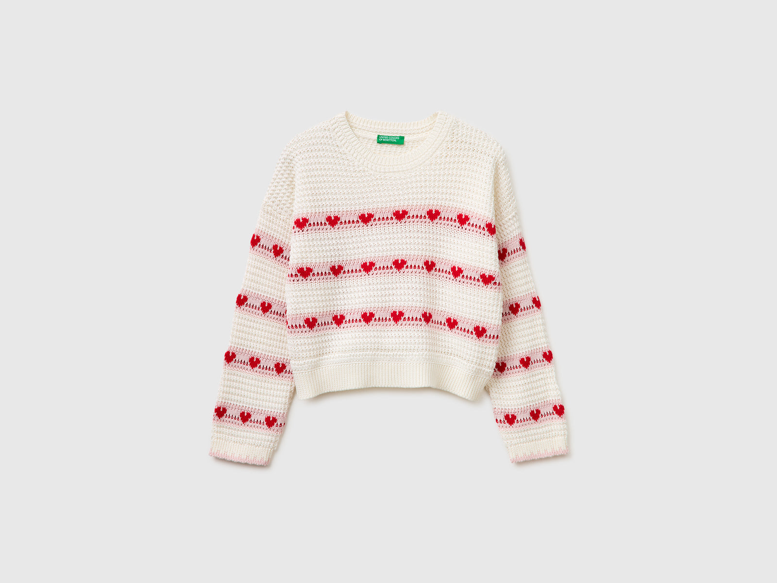 Sweater with stripes and hearts - ucb_image_FS