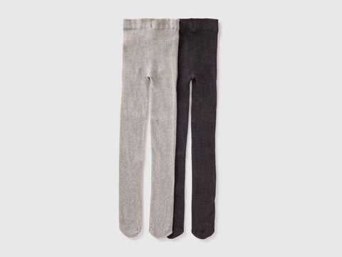 Dois pares de collants cor sólida - ucb_image_FS